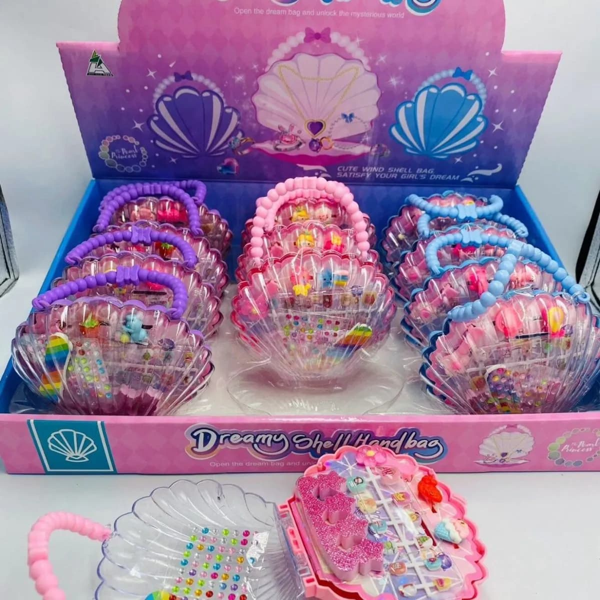 Zabawka Dreamy Shell Handbag muszelkowa torebka