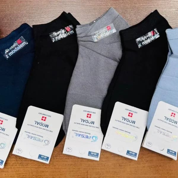 Skarpetki męskie MOQ stopki sportowe 5 kolorów