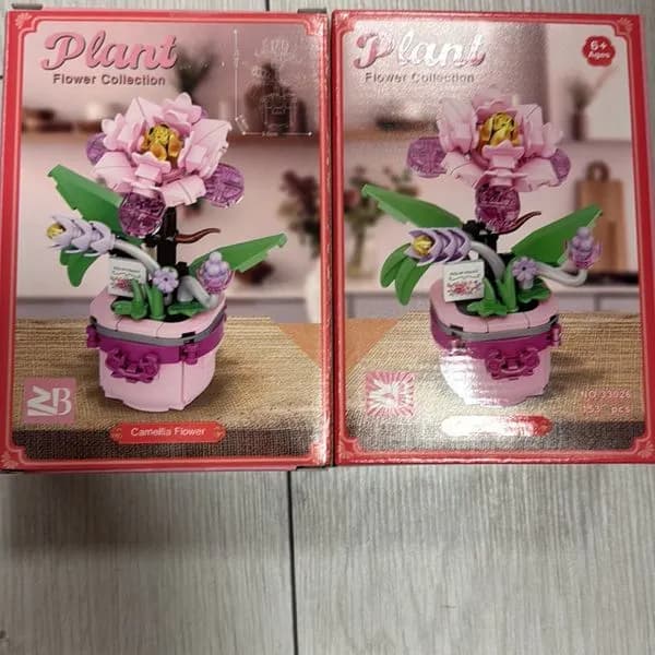 Zabawki Klocki Kwiaty