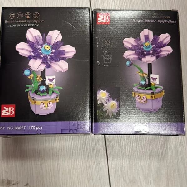 Zabawki Klocki Kwiaty