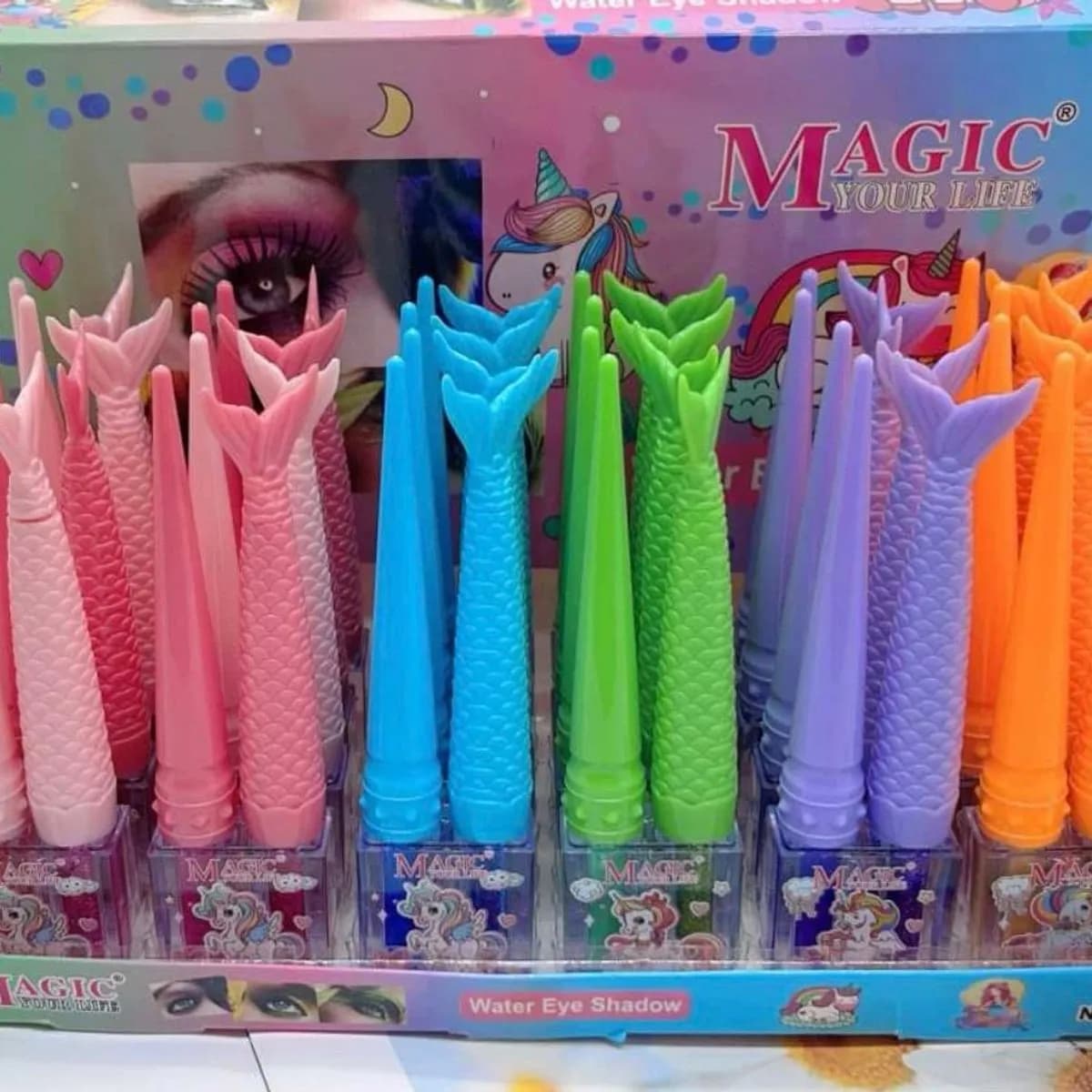 Glitter Eyeliner Syrenka Magic Your Life - Zestaw 24 szt.