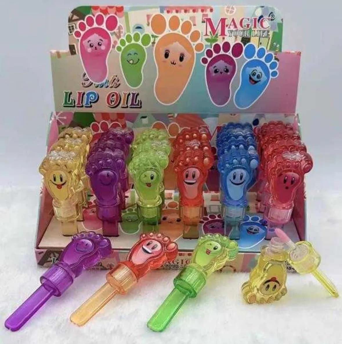 Olejek do Ust w Kształcie Stopy