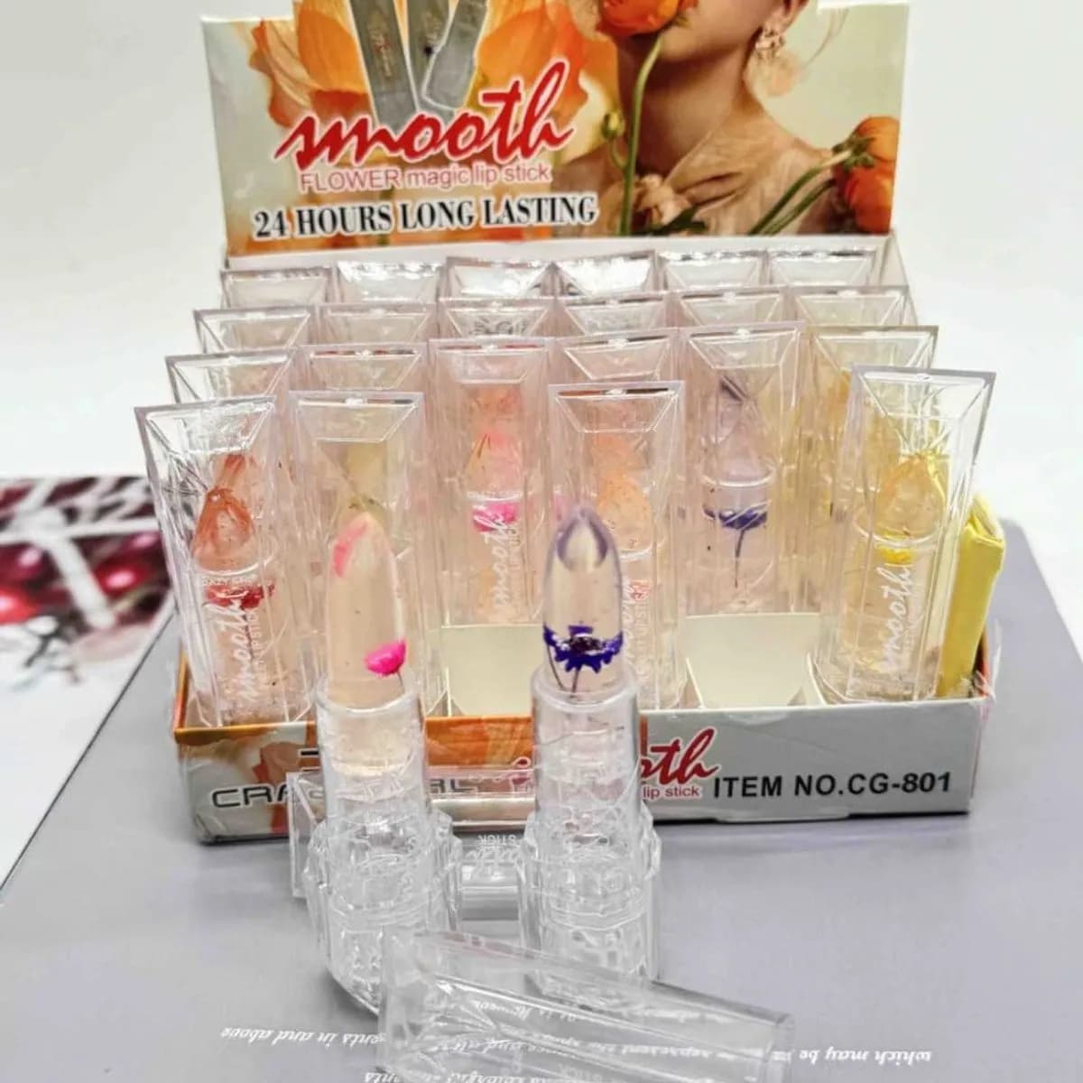 Magiczna Szminka Kwiatowa – Smooth Flower Lipstick