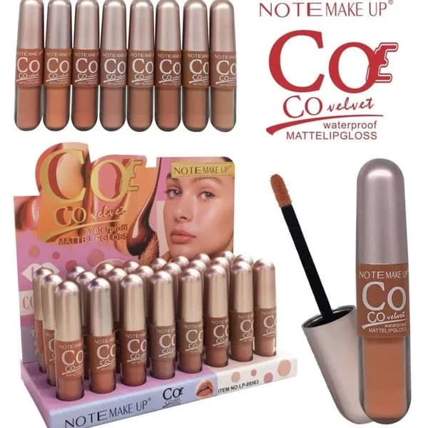 Matte Lip Gloss Note Make Up