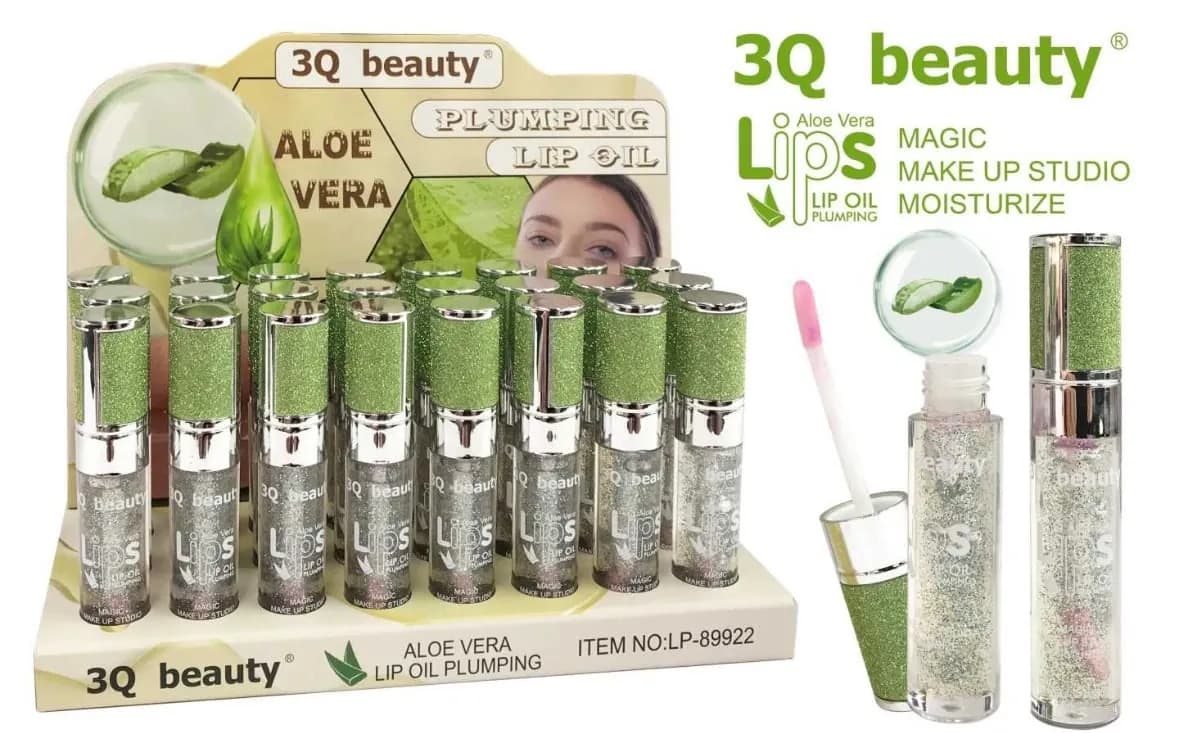 Olejek do Ust Aloe Vera 3Q Beauty Plumping Lip Oil 48 szt.