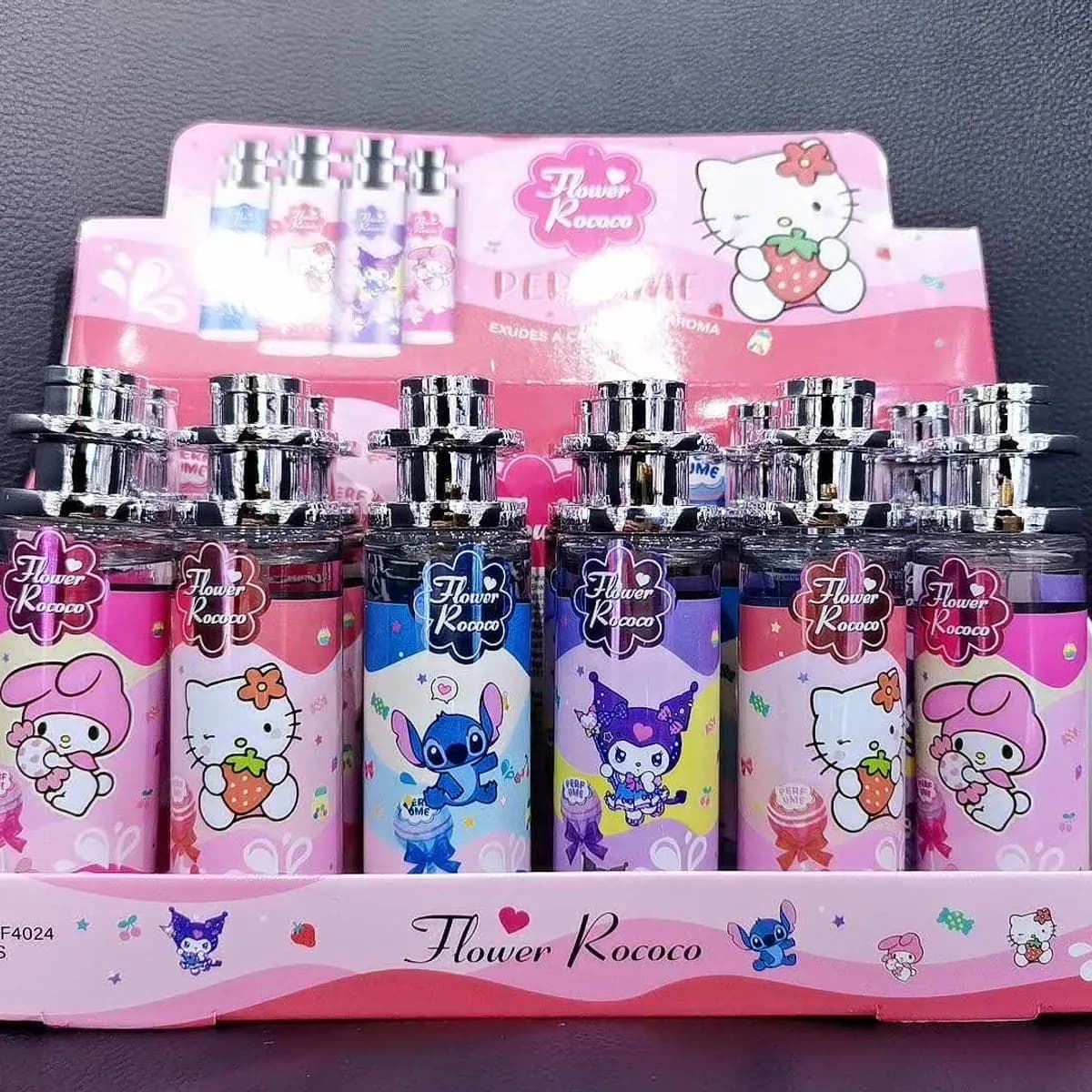 Perfume Flower Rococo dla Dzieci - Mix Wzorów Bajkowych 12 szt.