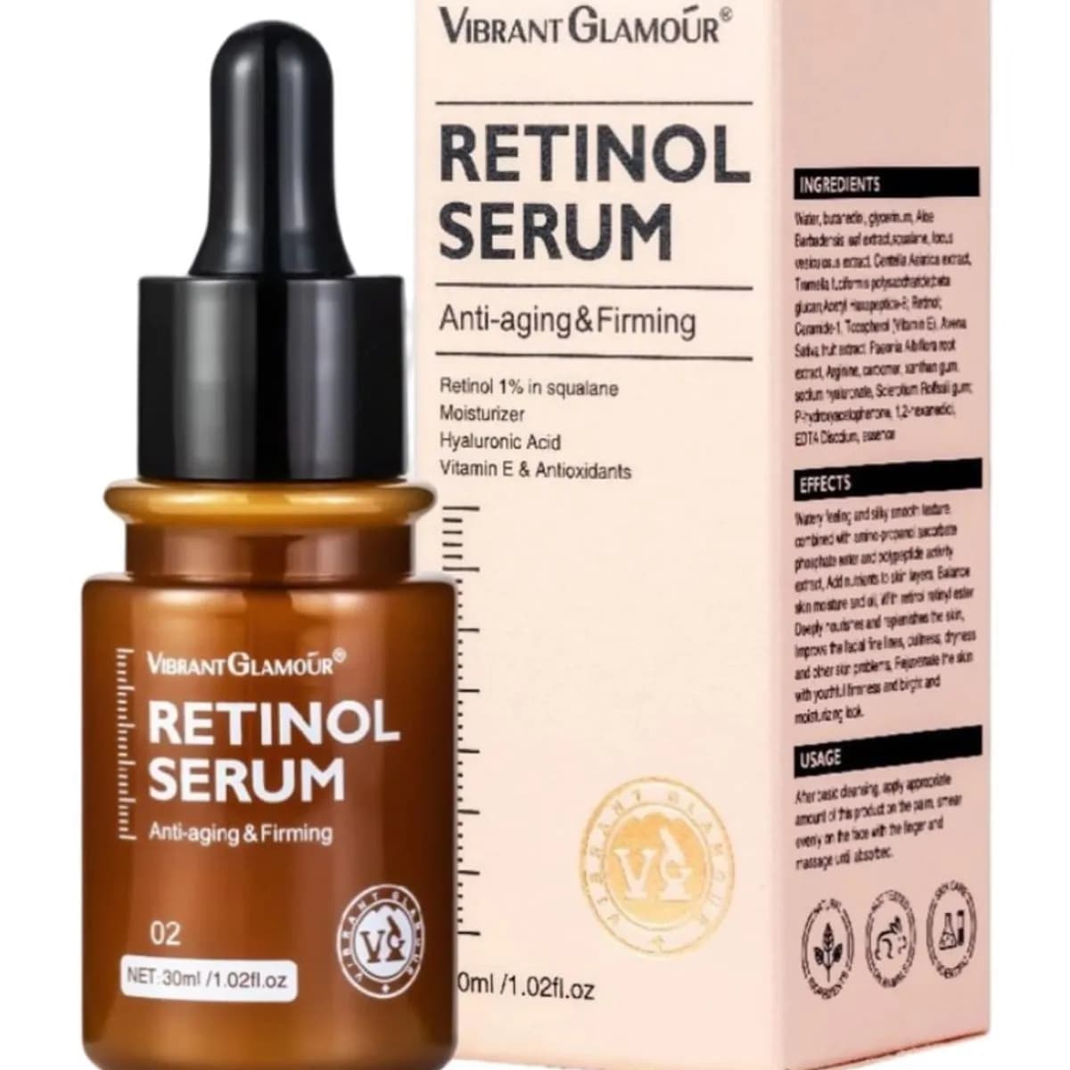 Serum Retinol do Twarzy Vibrant Glamour 30ml Anti-aging Firming