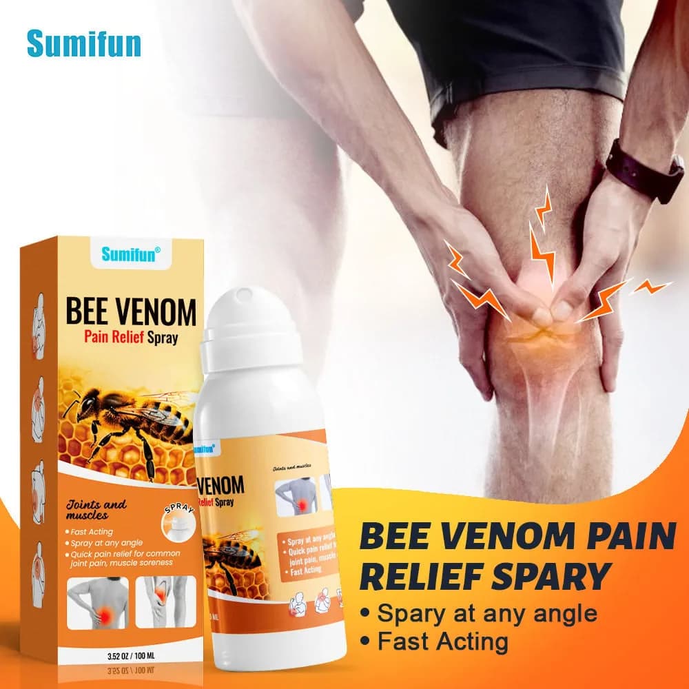Sumifun Bee Venom Spray Przeciwbólowy na Stawy i Mięśnie 100ml