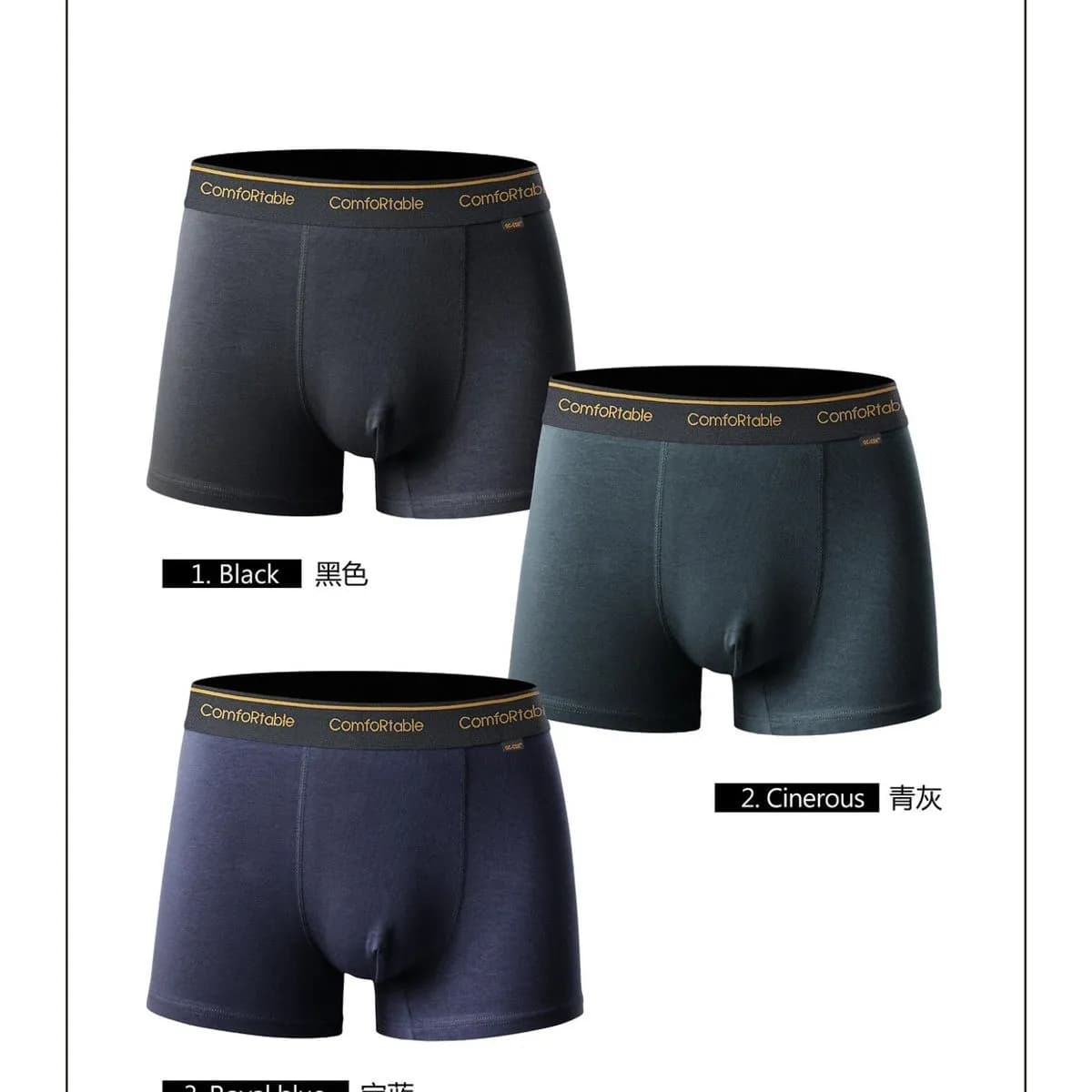 Bokserki męskie GC-CSK 3 szt. pakiety L/XL/XXL