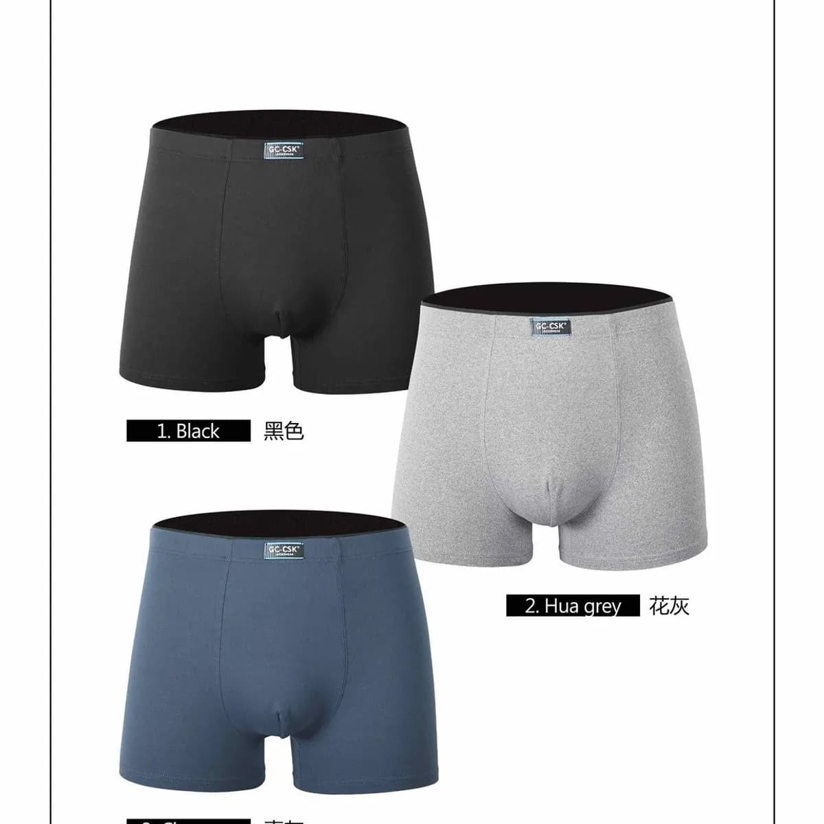 Bokserki męskie GC-CSK mix kolorów NO. YPE-18