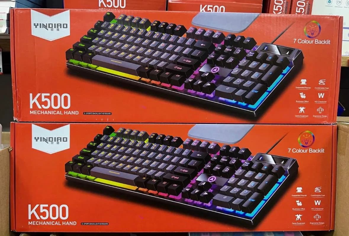 Klawiatura Mechaniczna z Podświetleniem RGB
