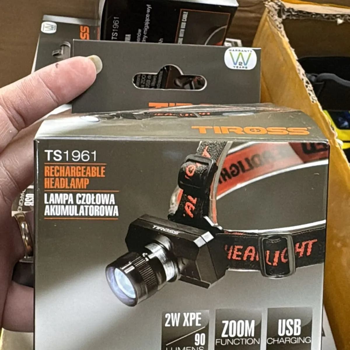 Lampa Czołowa Akumulatorowa