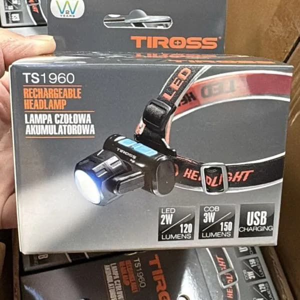 Lampa Czołowa na baterie 1xr6