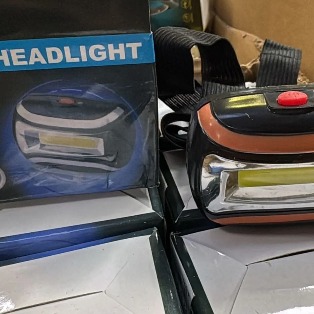 Lampa Czołowa na baterie 3xr3