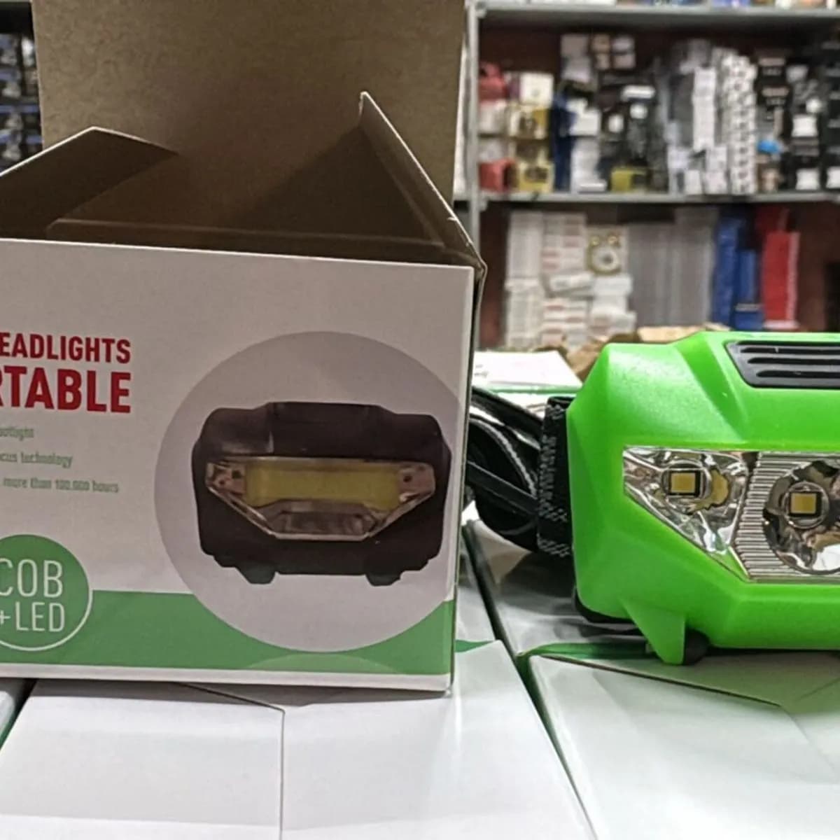 Lampa Czołowa na baterie 3xr3