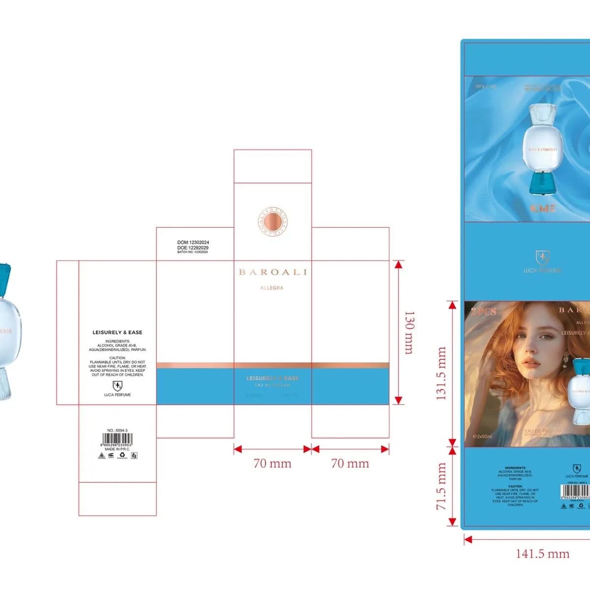 Zestaw Perfum Dardali 2x50ml