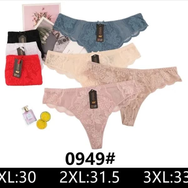 Majtki damskie koronkowe 3XL XL-3XL 0949# 71025-186