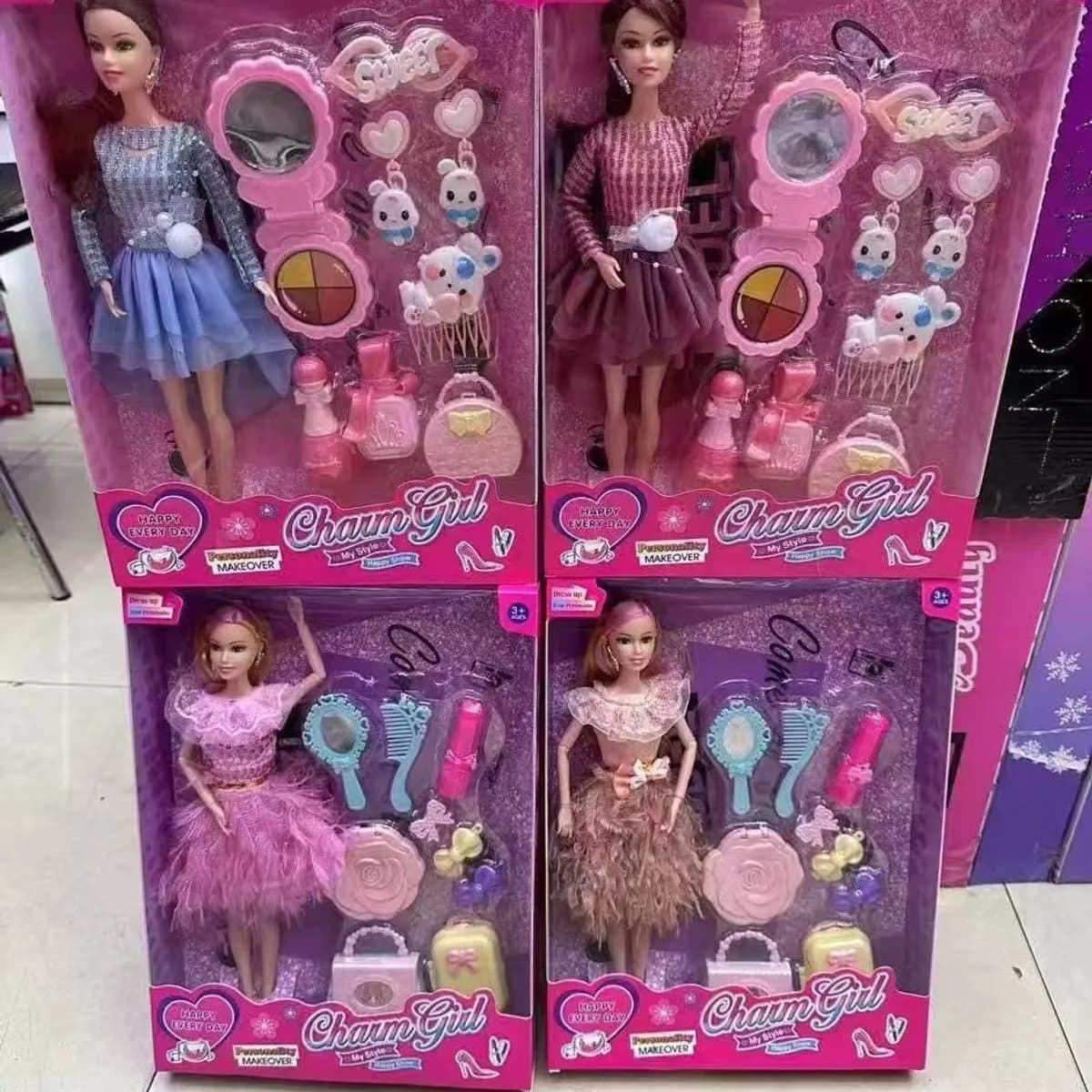 Lalka Charm Girl dla Dzieci