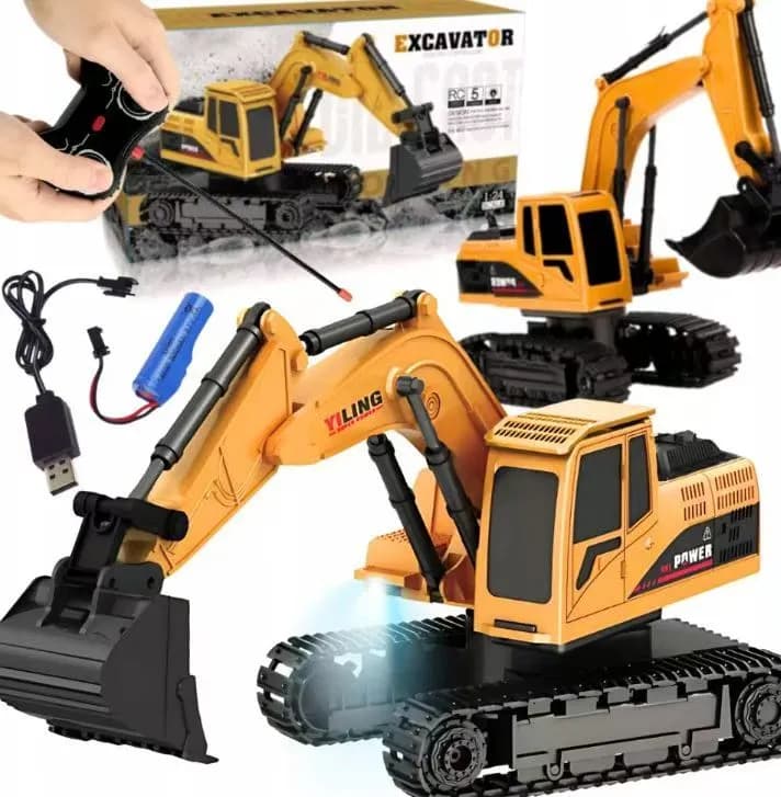Samochod Truck Excavator