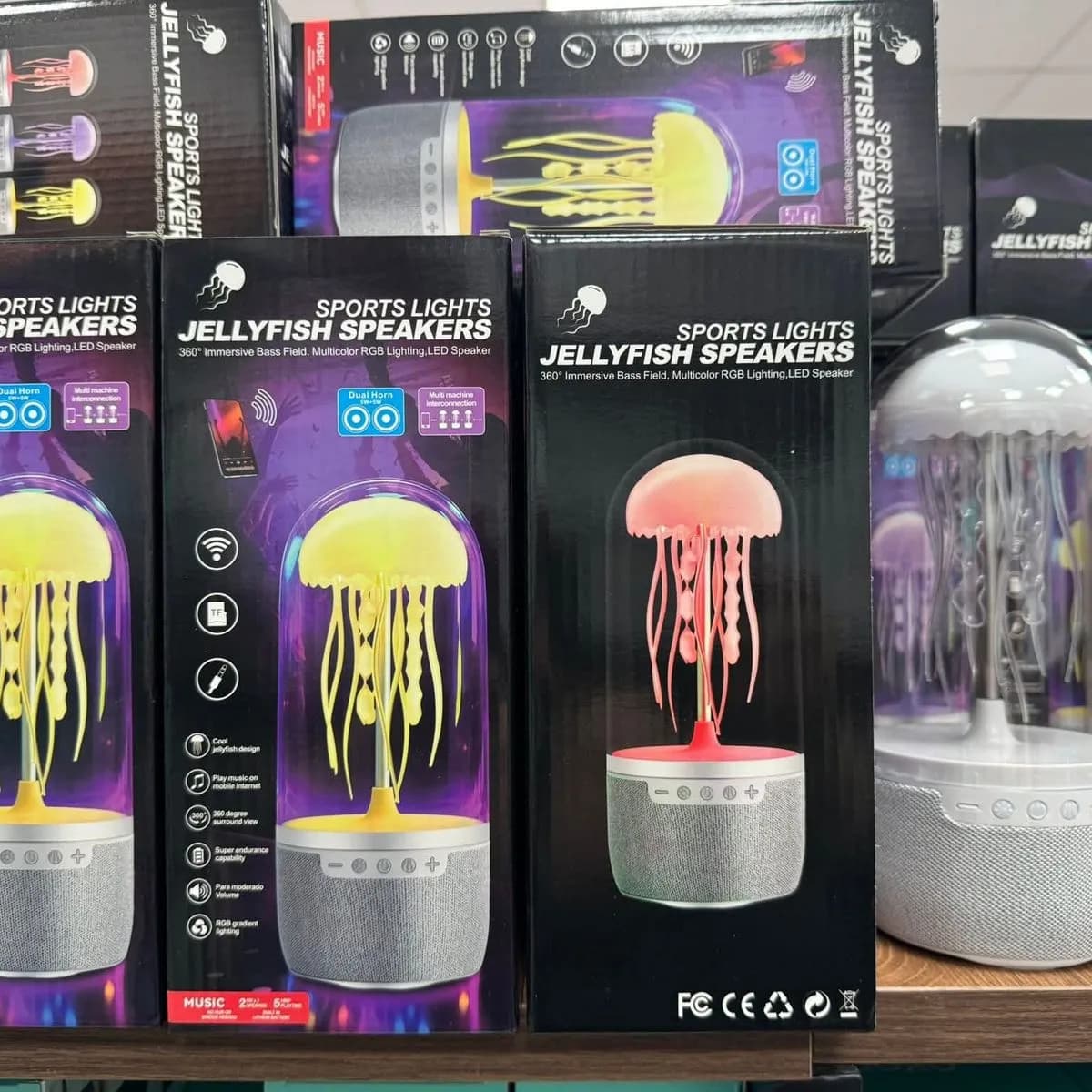 Sports Light Jellyfish Speakers - głośnik z oświetleniem LED