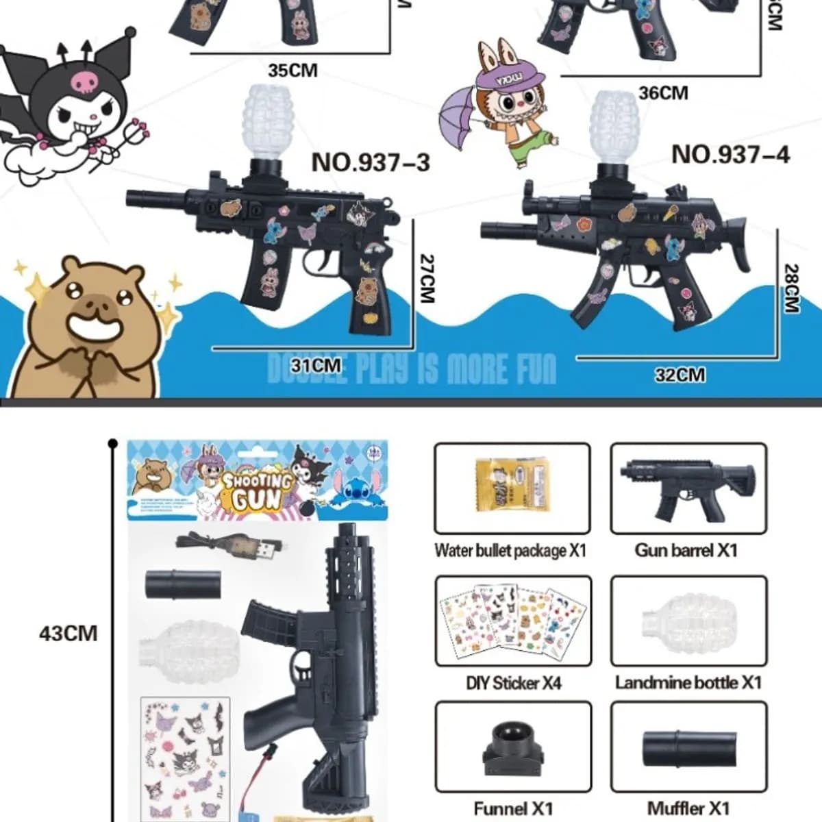 Zabawki Pistolety Kulki