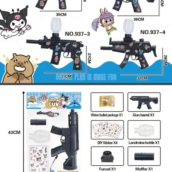 Zabawki Pistolety Kulki