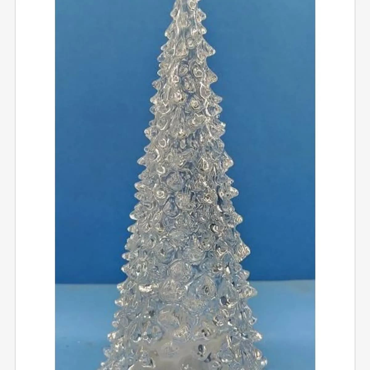 Lampki LED 3x10cm choinka przezroczysta