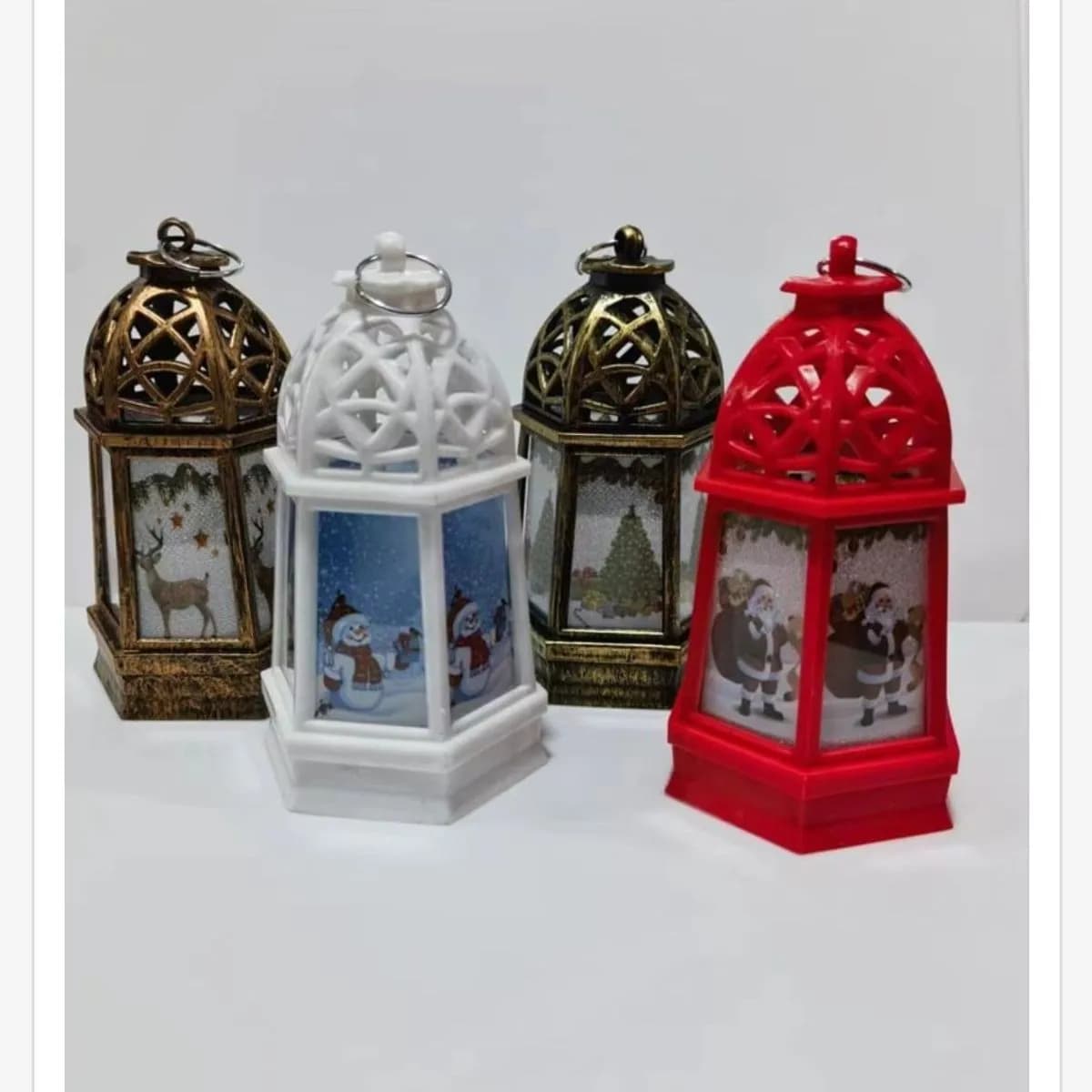 Lampki świąteczne LED 7.3x13cm multikolor