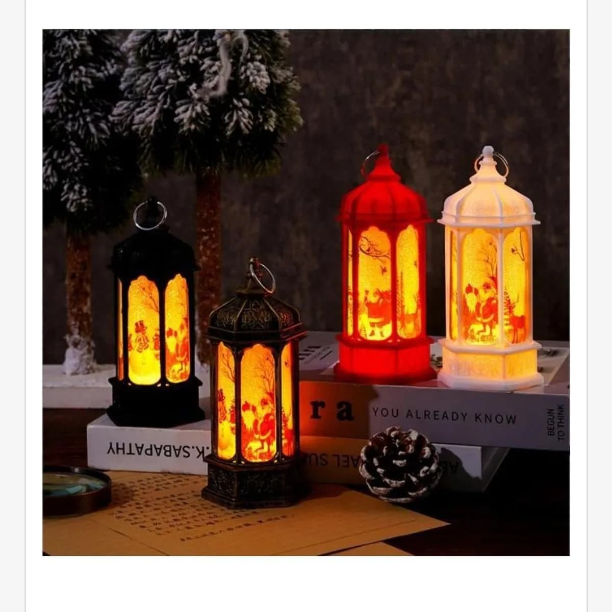 Lampki świąteczne LED 5.5x14cm