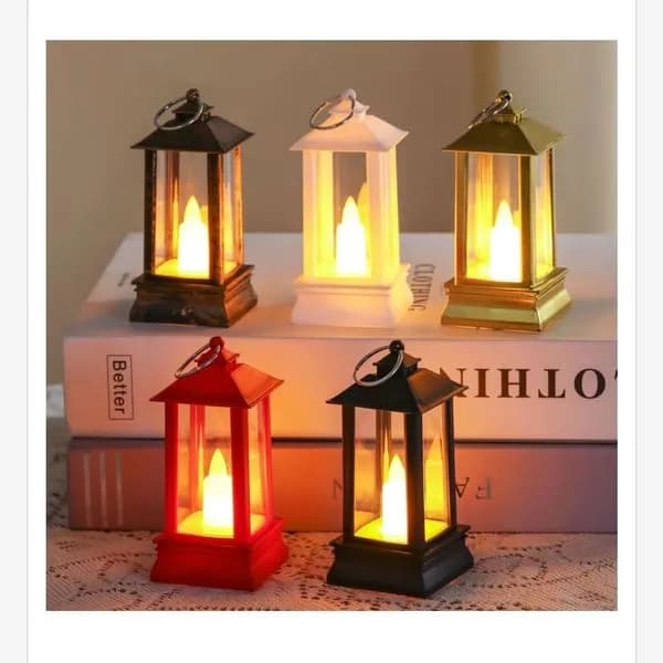 Lampki świąteczne LED 4x9cm 4szt w zestawie