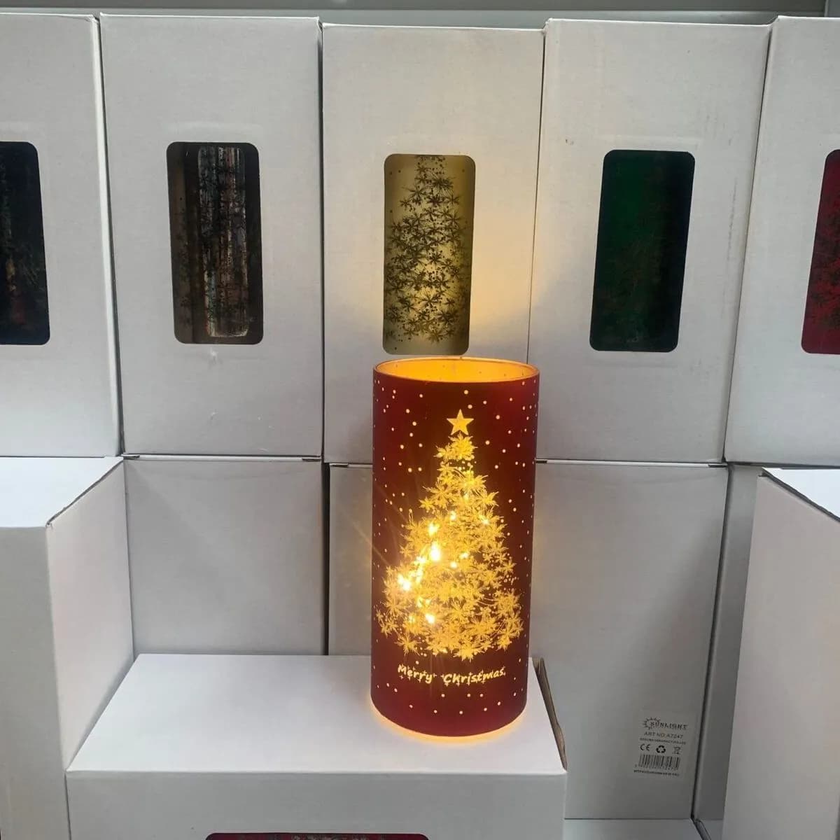 Lampka LED Świąteczna Choinka 15cm