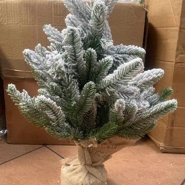 Choinka sztuczna 45cm z szronem