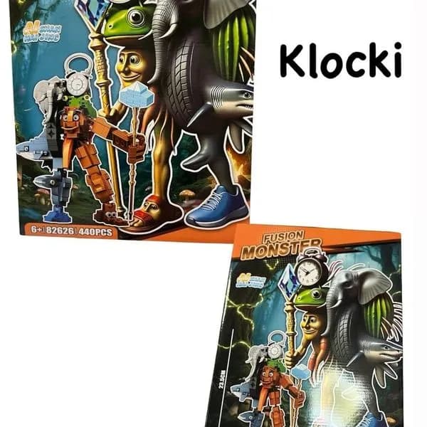 Klocki Brainroot Fusion Monsters 440PCS