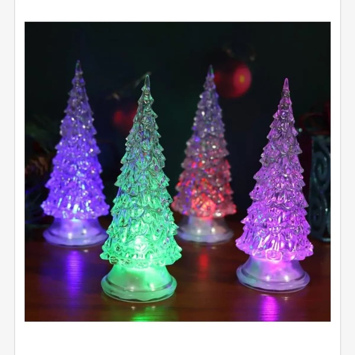 Lampka LED Świąteczna Choinka 5.5x14.7cm