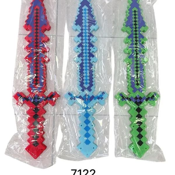 Zabawki Miecz Minecraft LED