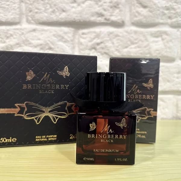 Zestaw Perfum Bringerry Black 2x50ml Eau de Parfum