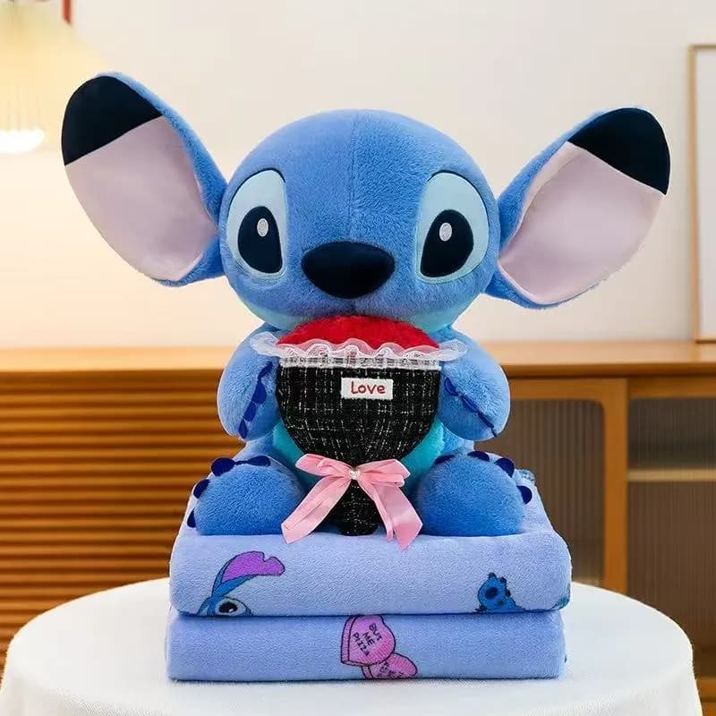 Maskotka Stitch z Kocykiem Disney Lilo & Stitch