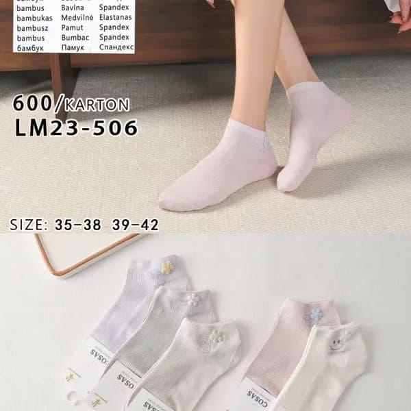 Skarpetki damskie COSASAS bambusowe 35-42