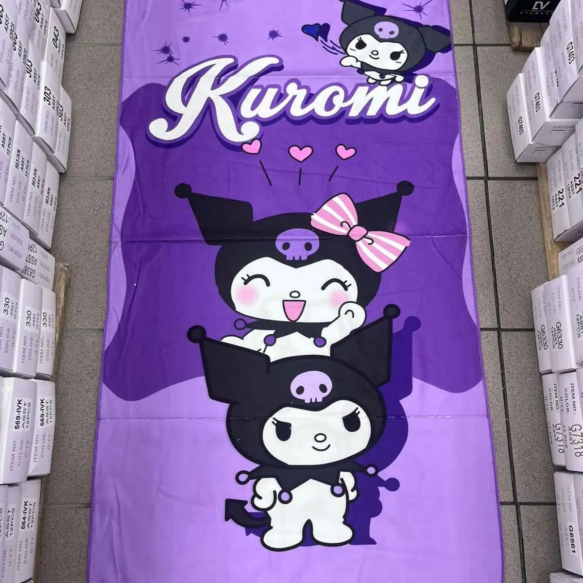 Ręcznik Plażowy Kuromi 70/140