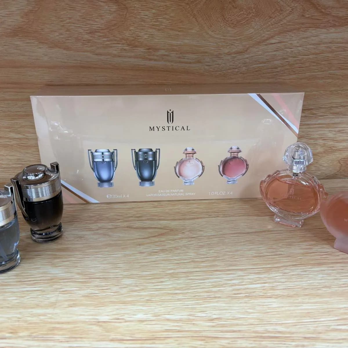 Zestaw Perfume 4x30ml Mystical - Komplet 4 Zapachów EDP