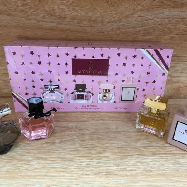 Zestaw Perfum Mystical 4x30ml Eau de Parfum 4 Różne Zapachy