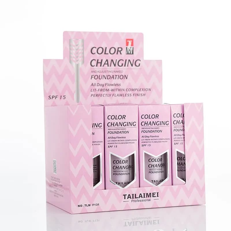 Samoregulujący Podkład TAILAIMEI Color Changing SPF 15 - 12 szt.