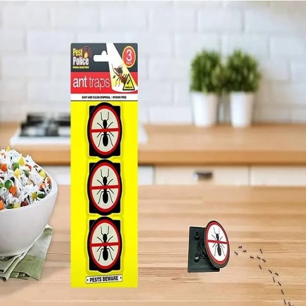 Nietoksyczna Pułapka na Mrówki Pest Police, Zestaw 3 szt