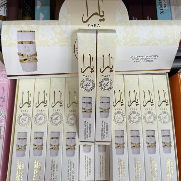 Perfumy YARA 35ml Eau de Parfum Natural Spray Biało-Złote