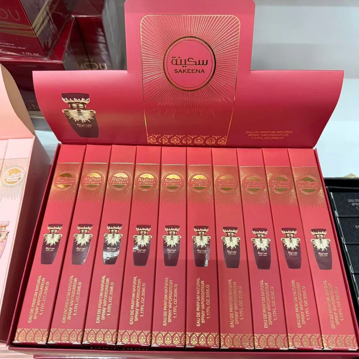 Perfumy SAKEENA 35ml Eau de Parfum - Zestaw 20 sztuk Display