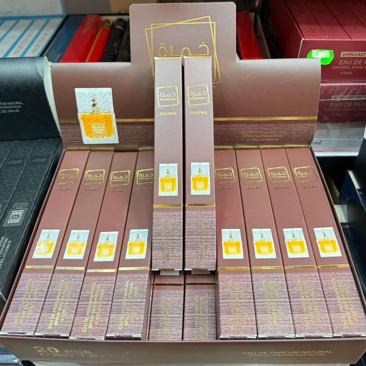 Perfumy Khamrah Qahwa 35ml EDP Spray - Zestaw 20 sztuk