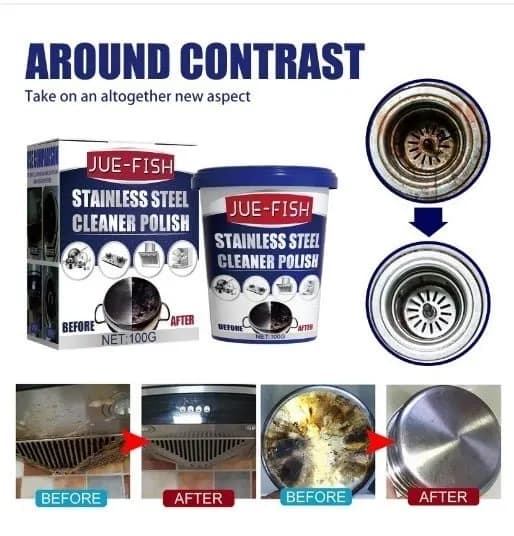 Multi-Purpose Polish And Cleaner Paste 100g