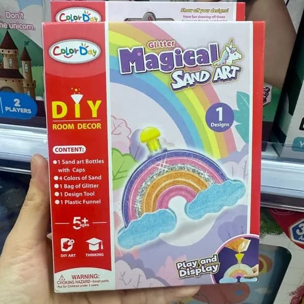 Zabawka Magical Sand Art Glitter