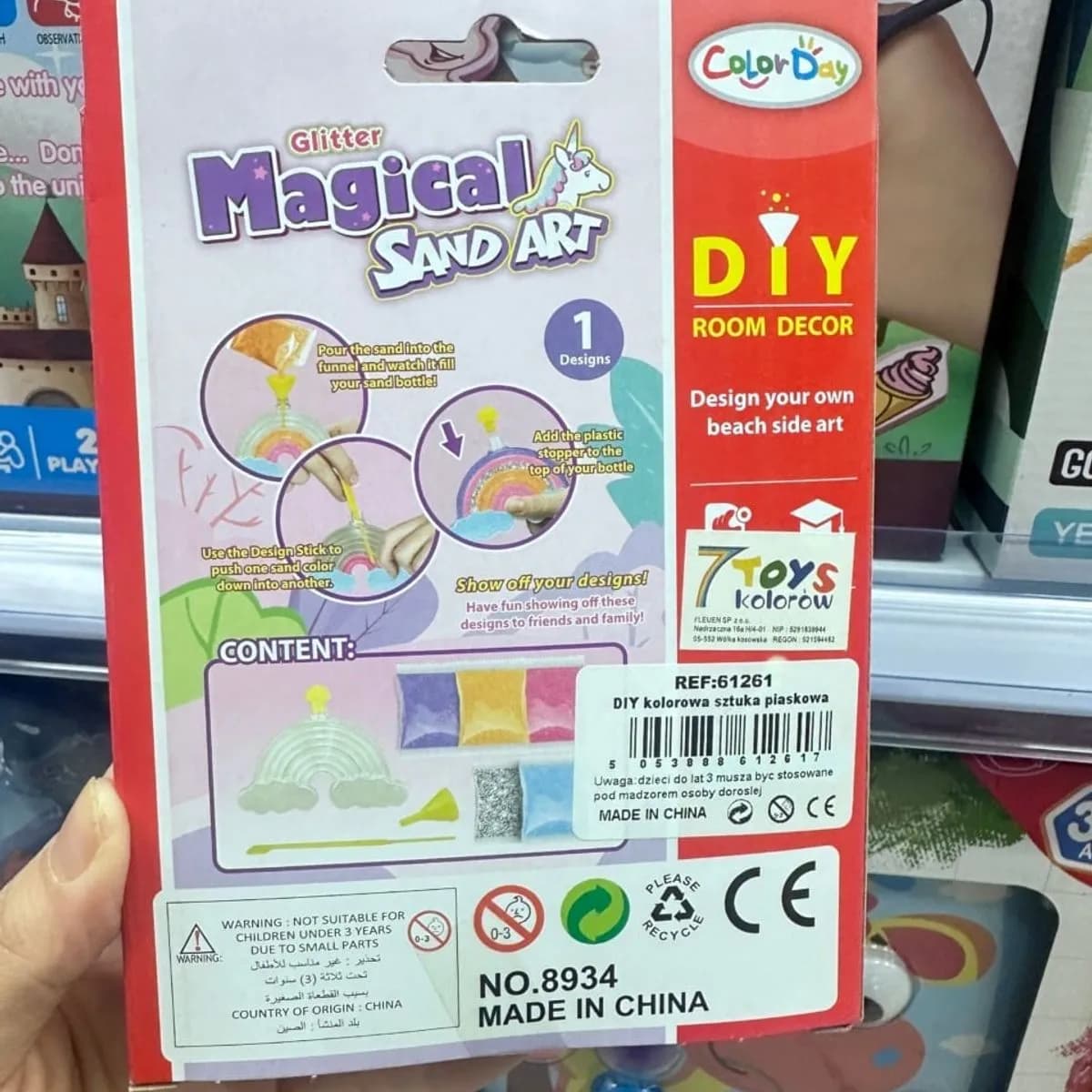 Zabawka Magical Sand Art Glitter