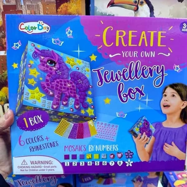 Zabawka Creat Your Own Jewellery Box